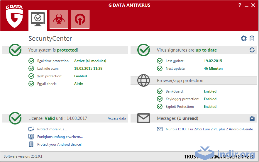 g data antivirus 2014 crack